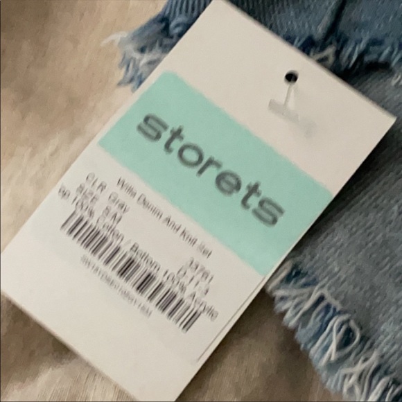 BNWT Storets Willa knit skirt gray S/M - Picture 5 of 5